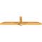 Ekena Millwork Eugene Rough Sawn Timber Gable Bracket, Western Red Cedar, 72"W x 18"H x 4"D x 4"F, 6/12 Pitch GBW072X18X0404EUG00RWR - alternate 5